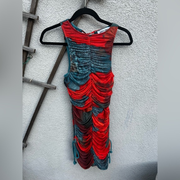 Andrea Iyamah KASI MESH MINI DRESS - Picture 8 of 16